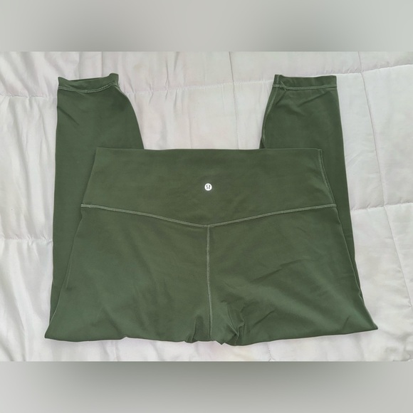 RARE Lululemon Align High-Rise Pant 25"
Green Twill light color - Picture 7 of 11